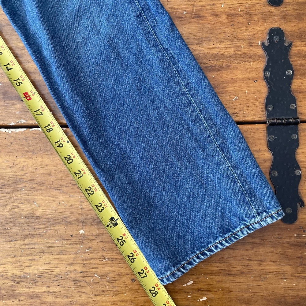 Rag & Bone Ruth Super High-Rise Straight Leg Jeans Baywater Size 24 - Picture 15 of 16